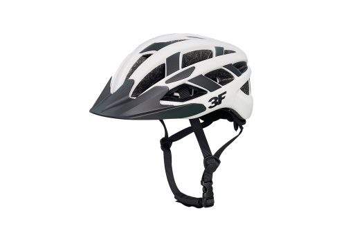 detail 3F SPIRIT II. cyklistická helma bílá 2023