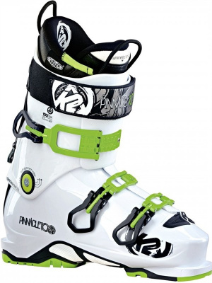 Lyžařské boty K2 PINNACLE 100 HV 2015 bílá/zelená