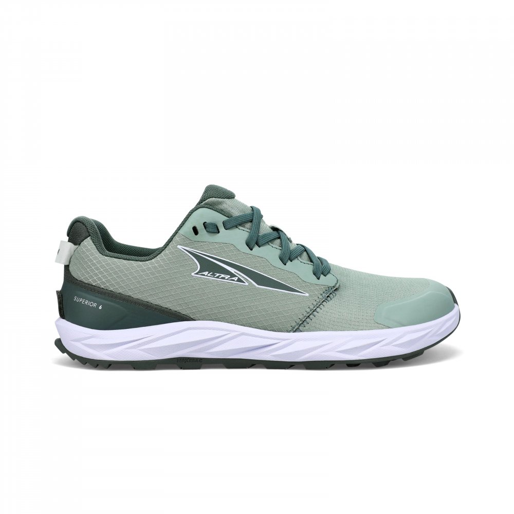 ALTRA W SUPERIOR 6 GREEN dámské běžecké boty