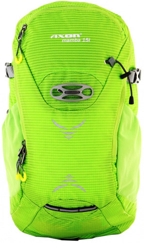 detail AXON MAMBA cyklistický batoh 15l zelená