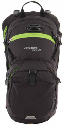 detail AXON AKTIV sportovní batoh 20l černá/zelená