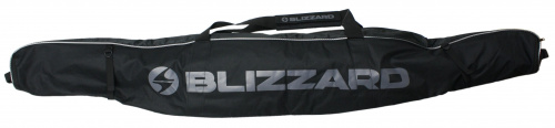 detail BLIZZARD Ski bag Premium for 1 pair, black/silver, 165-185 cm vak na lyže 22/23
