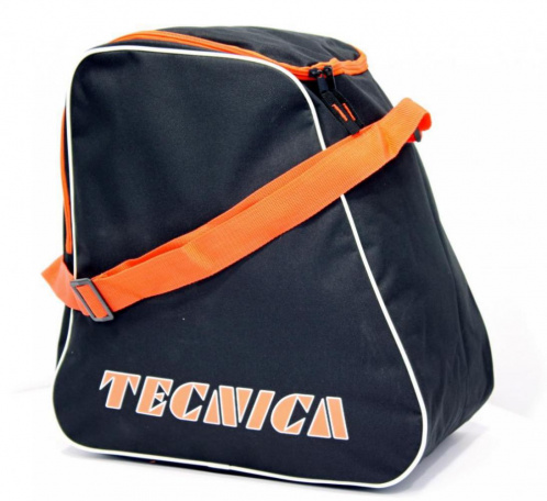 TECNICA Skiboot bag, black/orange taška na lyžáky 22/23