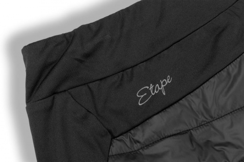 detail ETAPE ALASKA zateplená sukně černá/mint