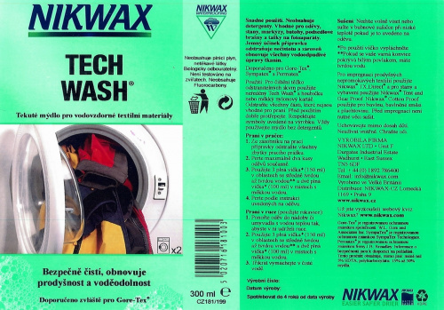 detail NIKWAX LOFT TECH WASH 300ml