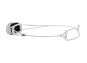 náhled PETZL SWIFT LT WHITE kompaktní, ultralehká dobíjecí čelovka bílá